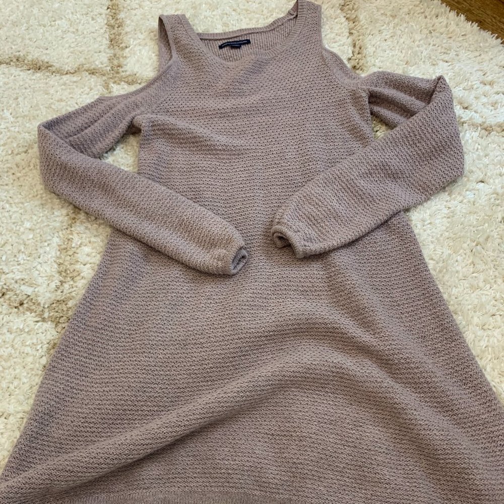 American Eagle Mini Knit Sweater Dress